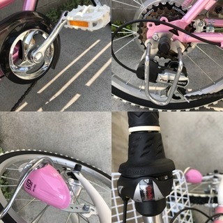 子供用 自転車  20インチ ピンク  防犯登録抹消済の画像