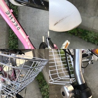 子供用 自転車  20インチ ピンク  防犯登録抹消済の画像