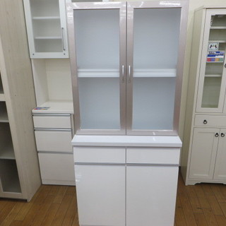 【トレファク鶴ヶ島店】値下げしました！展示処分品の2枚扉食器棚