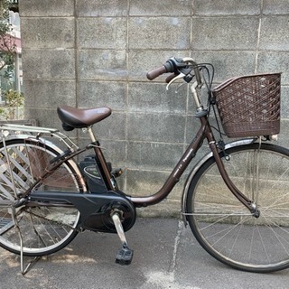 電動自転車 Panasonic Lithium vivi DX ブラウン　23⚫️ 電動自転車 Panasonic Lithium vivi DX ブラウン 23⚫️ 公式