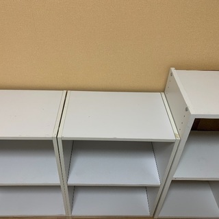 無料★カラーボックス3個set★3/28までの画像