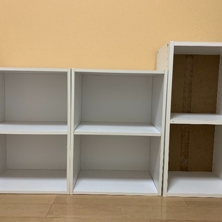 無料★カラーボックス3個set★3/28まで