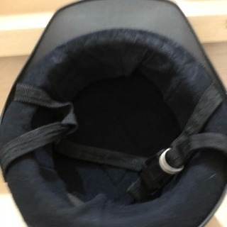 バイク 原付き ヘルメット 黒の画像