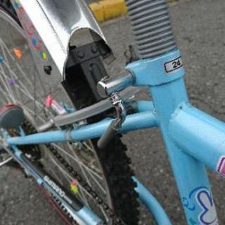 超美品！ 24インチ子供用自転車【防犯登録料込み】の画像