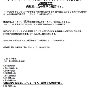 5月26日鹿児島にてキックボクシング全国予選 - 鹿児島市