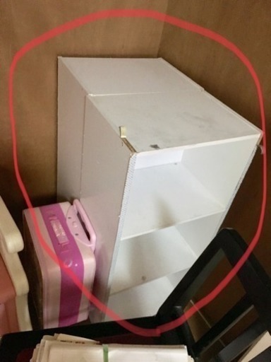 【まだまだ使えます】カラーボックス2個まとめ