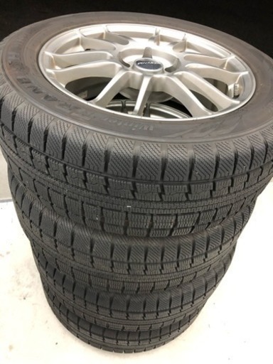 美品4本セット17インチスタッドレスタイヤホイールセットアルミホイール