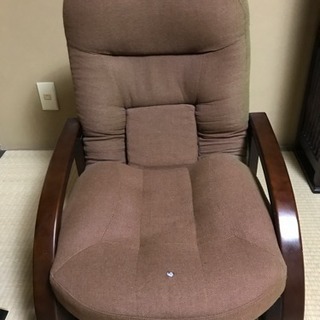 しっかりした造りの座椅子なのですが。