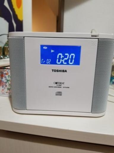 CDラジカセ（TOSHIBA）