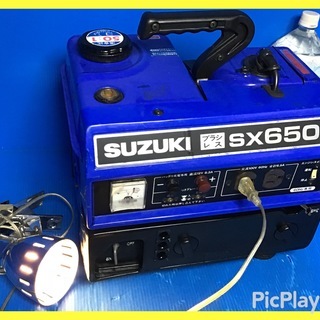 SUZUKI エンジン発電機 ブラシレス 中古品です◎SX650...