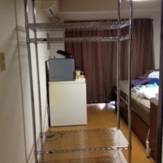 メタルラック大（45×90、高さ180）小（34×74、高さ15...