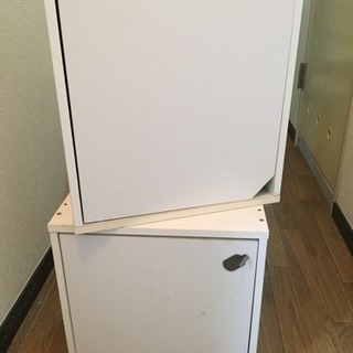 訳あり家具キュ–ブボックス2個