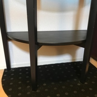 IKEA イケア 半円 カウンター 収納棚の画像