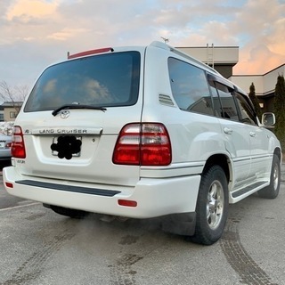 ランクル 100 中期モデル ガソリン車 1ナンバー 車検つき 美品の画像