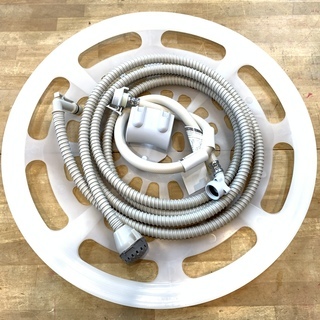 【終了】J82【 動作確認　クリーニング済 】HITACHI　日立　ドラム式洗濯機　9Kg　BD-V5300L　2010年製　★保証、付属品あり！の画像