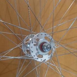 【差し上げます 】FUJI feather ピストの前輪ホイールの画像