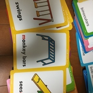 AEON 英会話教室 イーオン English cards 英語のカード 教育 子供 勉強の画像