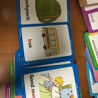AEON 英会話教室 イーオン English cards 英語のカード 教育 子供 勉強の画像
