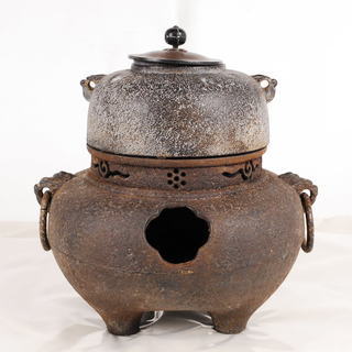 8645 鉄製 茶釜 茶道具 アントレ