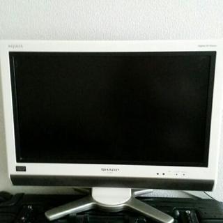 取引決定SHARP2008年製液晶テレビ20インチの画像
