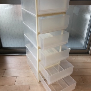 無印 PP収納ケース 34×44.5×18cm 6個の画像