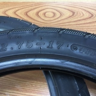 (交渉中)クロスカブ タイヤ 2.75-17 使用800km