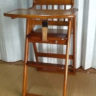 ベビーチェアさしあげます。
