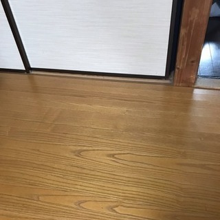 格安！ウッドカーペット 江戸間6畳用 ライトブラウンの画像