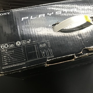 PS3 PlayStation3 初期型（PS2プレイ可能）＋コントローラー２つ＋ソフト４本　セットの画像