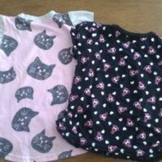 夏物　4点セット　チュニック　半袖　キュロット　95の画像