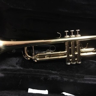 トランペット J.Michael TR-1706 中古 譜面台 マウスピース2個 オイル チューナ メトロノーム グリース ブラシ の画像