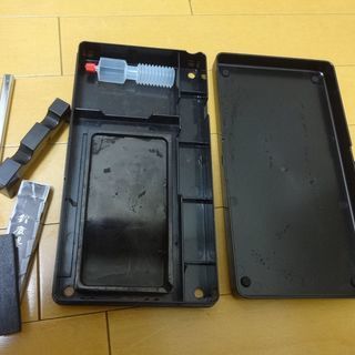 楽天市場】1本文鎮＆セラミック硯 高級書道セット ハードケース