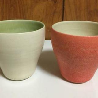 MAORI サンタカテリーナ 紅白 カップ ペア 新品の画像