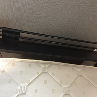 無料  マットレス付きパイプベッド(シングル)の画像