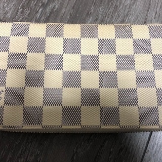 美品 ルイヴィトン 長財布 ダミエアズール ジッピーウォレット 箱,保存袋,ショップ袋付の画像