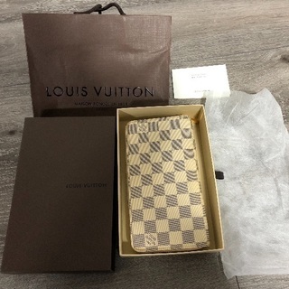 美品 ルイヴィトン 長財布 ダミエアズール ジッピーウォレット 箱,保存袋,ショップ袋付の画像
