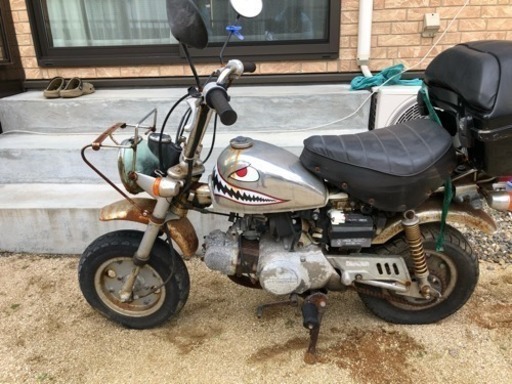 ホンダメッキゴリラZ50j部品取りモンキー