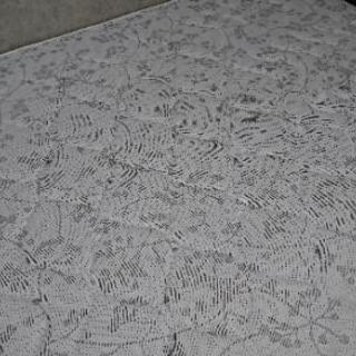 ダブルベッド（マットレス付）あげますの画像