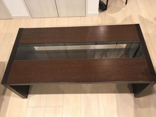 木製センターテーブル