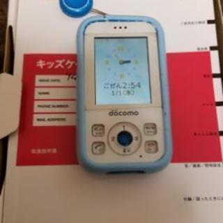 キッズ携帯　HW01G ブルー
