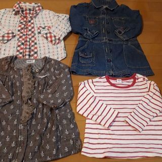 ☆人気ブランド三点セット90size☆ラグマート&オッシュコッシ...