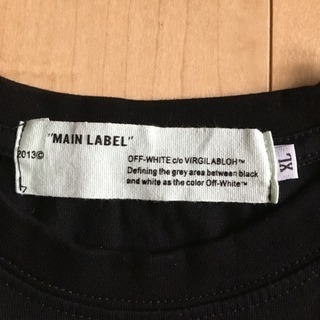 off-white Tシャツ4の画像