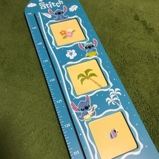 🌟スティッチ🌟写真入れ 身長計り