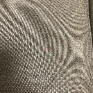 グリーンのかわいいソファーの画像