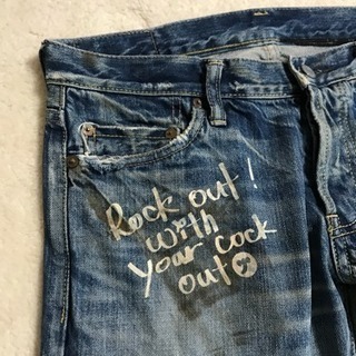 ヒステリックグラマー✖️野口強 コラボ300本限定デニムSの画像