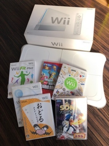 Wii Wiiセット WiiFit バランスボード Wiiソフト