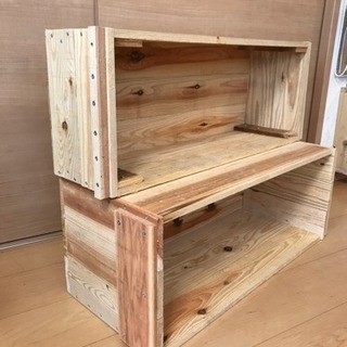 ◇木箱◇収納棚やプランター、おもちゃ箱、ガーデンに