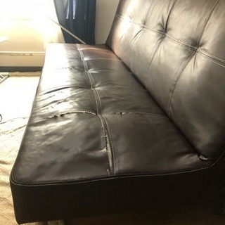 3人掛けソファーベッドの画像