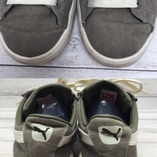 PUMA スニーカー 24cm グレーの画像