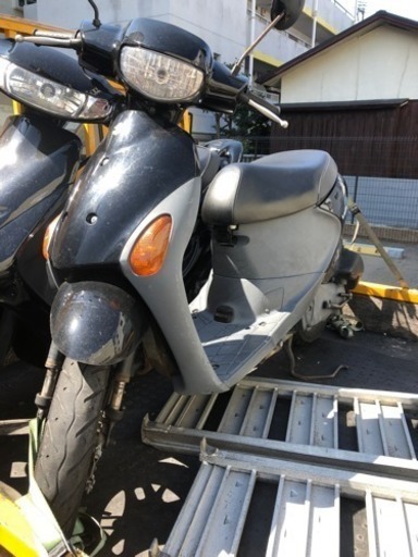 SUZUKI  レッツ4  セル始動 実働 煙吐きあり 福岡市南区